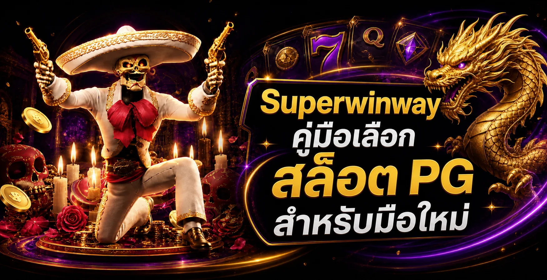 Superwinway คู่มือเลือกสล็อต PG สำหรับมือใหม่